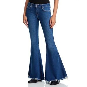 We The Free Emre Flare Jeans in Daisy Blue